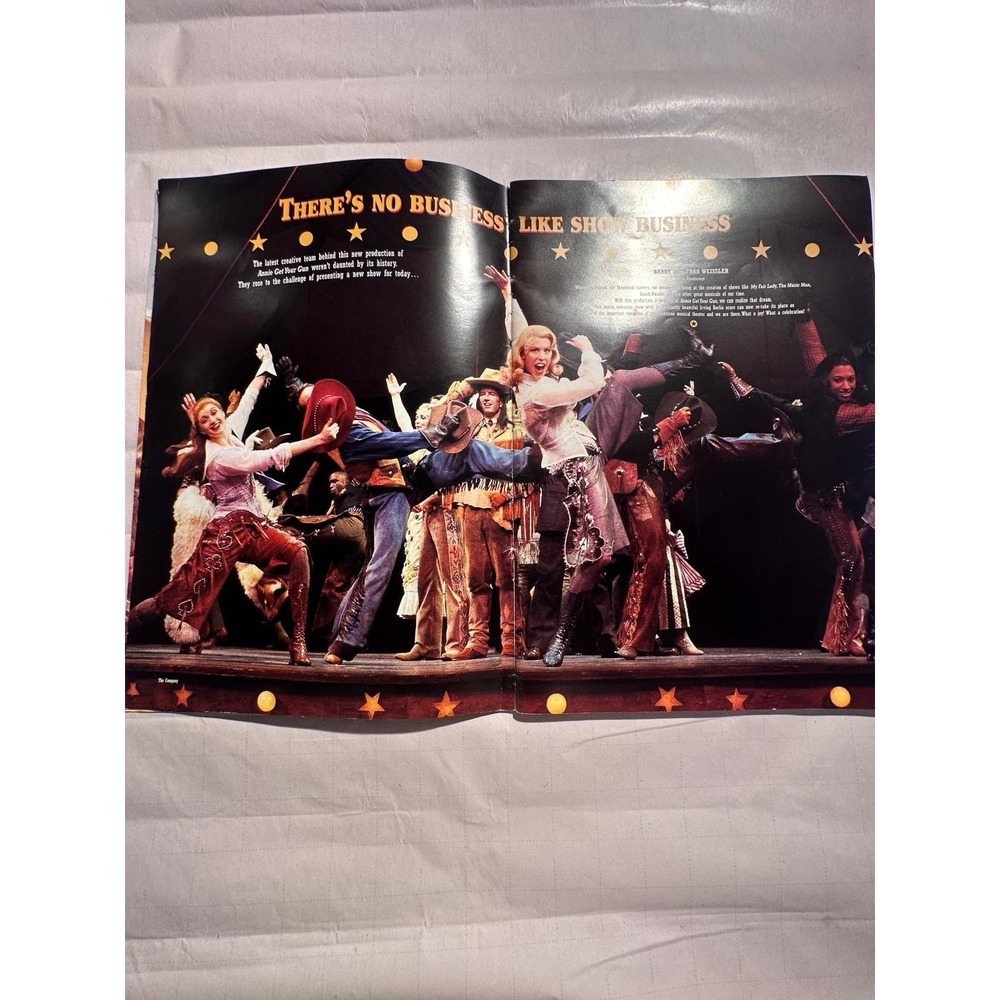 Bernadette Peters In Irving Berlins Annie Get Your Gun Book